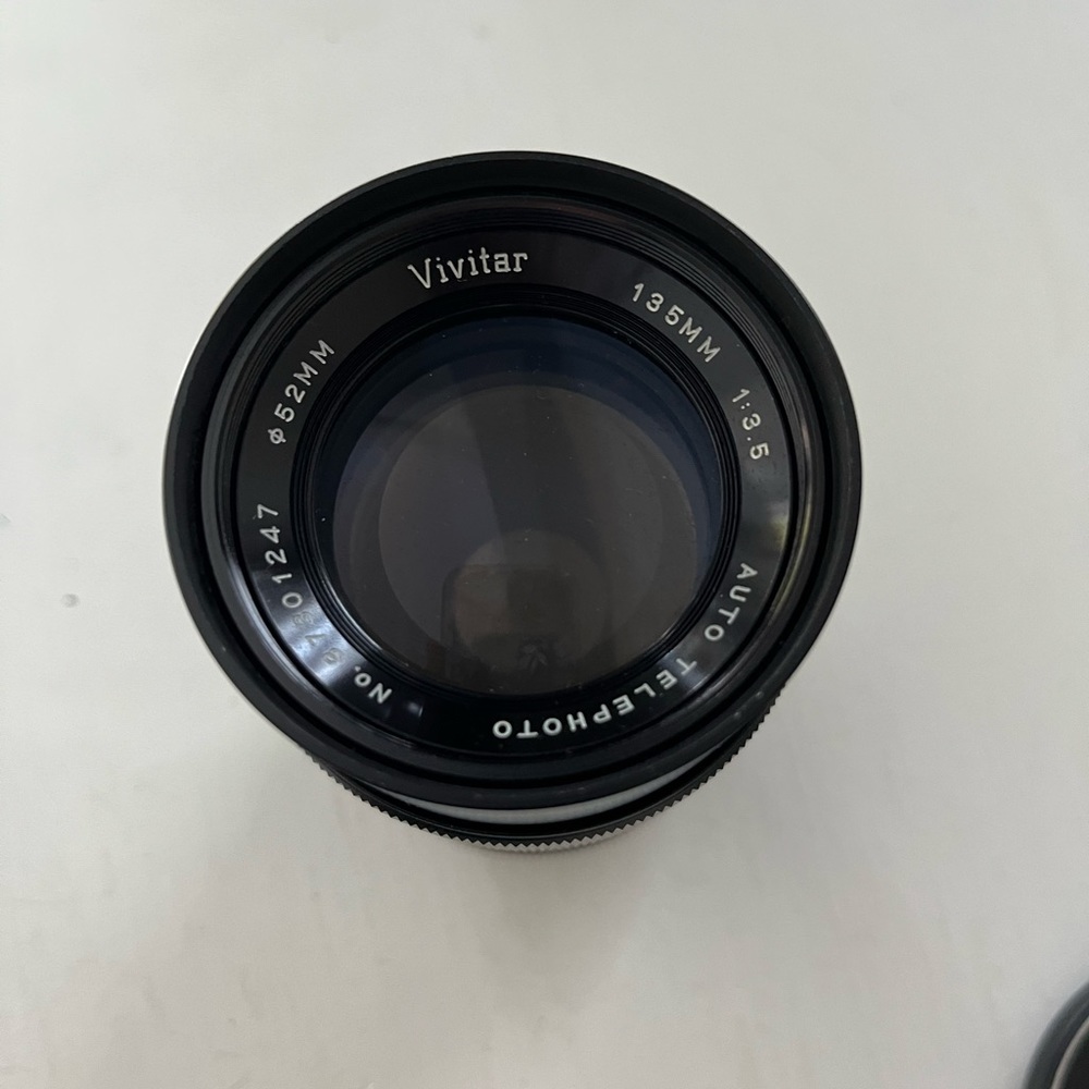 Vintage Vivitar 135mm  1:3.5 Zoom Lens for Fuji Mount